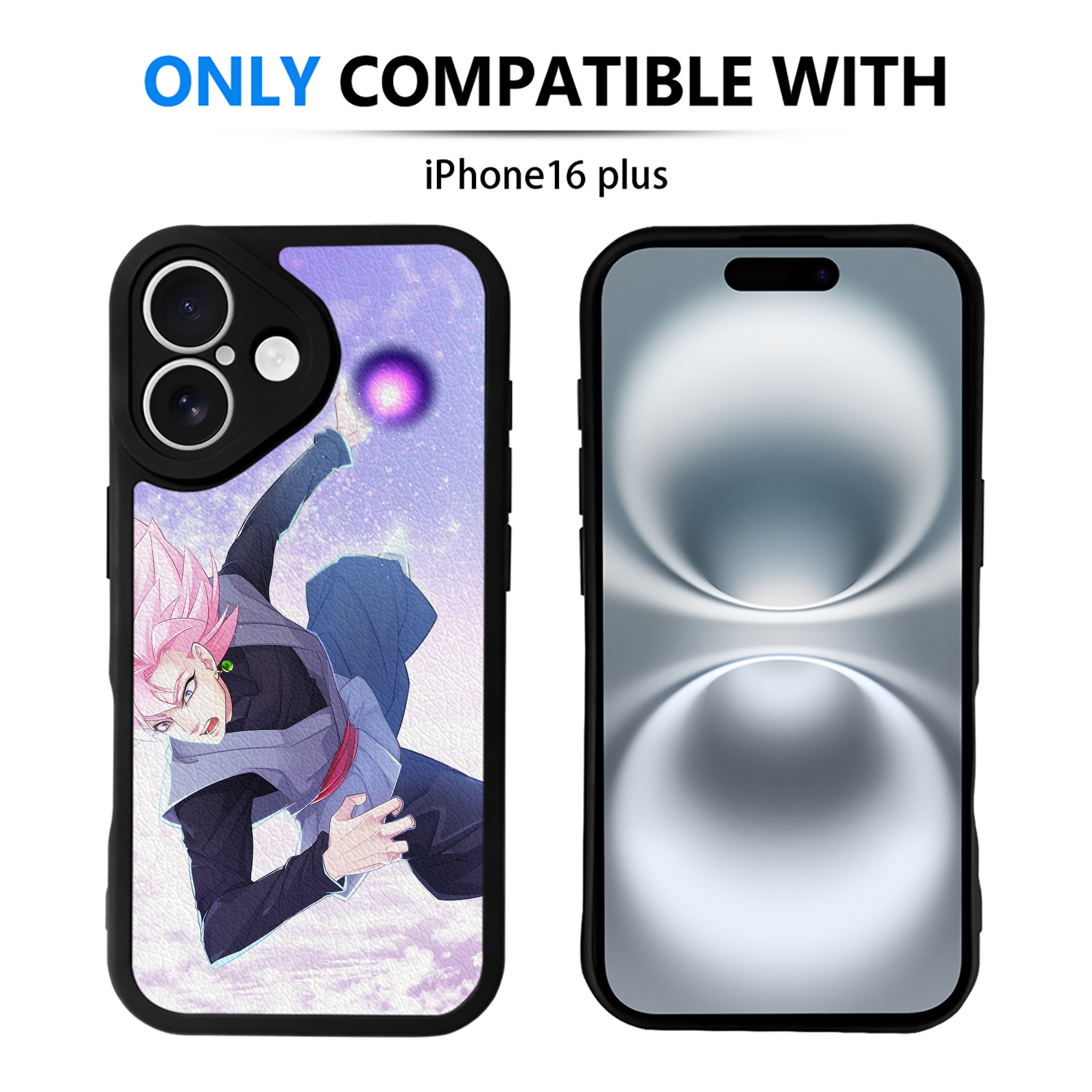 （画像用） ドラゴンボール DRAGON BALL 【iPhone 16シリーズ対応】シリコンスマホケース（レザー調） 材質：シリコン